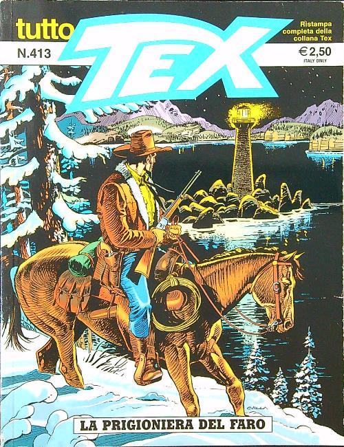 Tutto Tex n. 413 - La prigioniera del faro - copertina