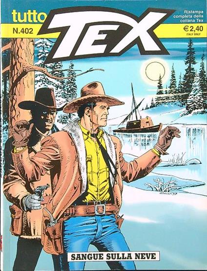 Tutto Tex n. 402 - Sangue sulla neve - copertina