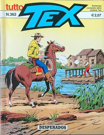 Tutto Tex n. 362 - Desperados - copertina