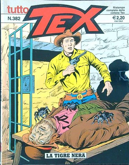 Tutto Tex n. 382 - La tigre nera - copertina