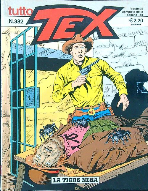 Tutto Tex n. 382 - La tigre nera - copertina