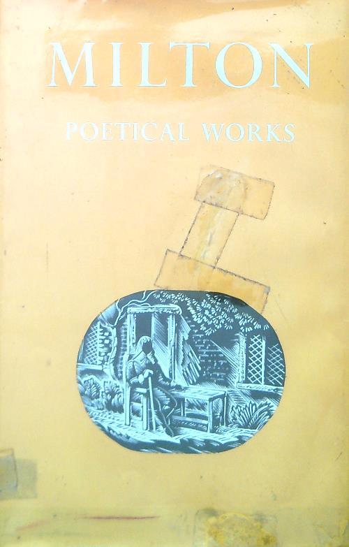 Milton. Poetical Works - Douglas Bush - copertina