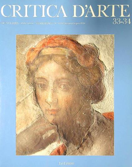 Critica d'arte 33-34 - copertina