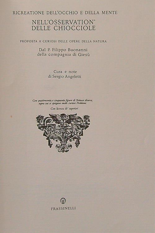 Nell'osservation' delle chiocciole