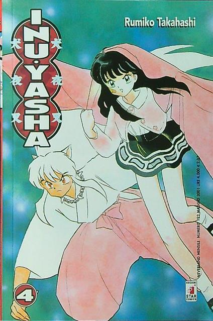 Inuyasha vol. 4 - Rumiko Takahashi - copertina