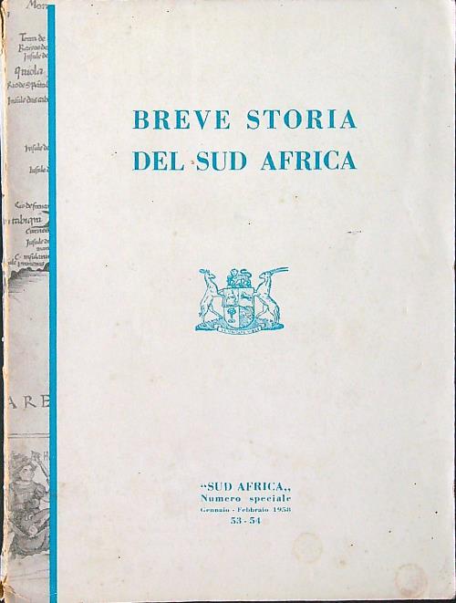 Breve storia del Sud Africa - copertina