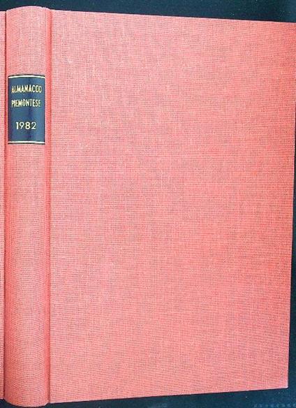 Almanacco Piemontese 1982 - copertina