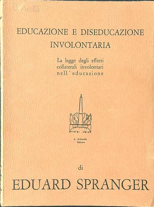 Educazione e diseducazione involontaria