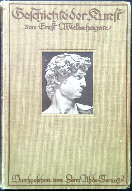 Geschichte der Kunst - Ernst Wickenhagere - copertina