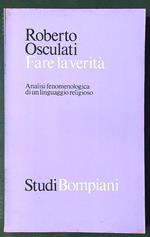 Fare la verità