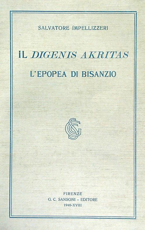 Il dirigente Akritas. L'epopea di Bisanzio
