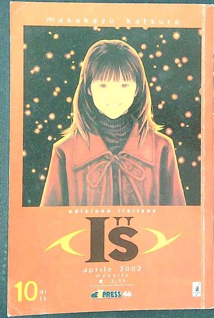 ì's vol. 10 - Masakazu Katsura - copertina
