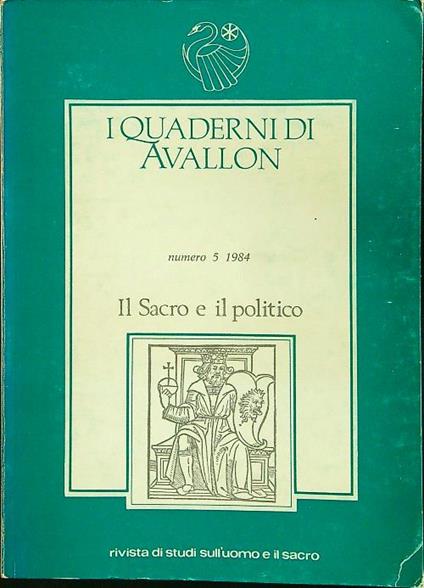 I quaderni di Avallon n. 5/1984 - copertina