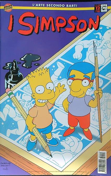 I Simpson n. 12/Aprile 1999 - copertina