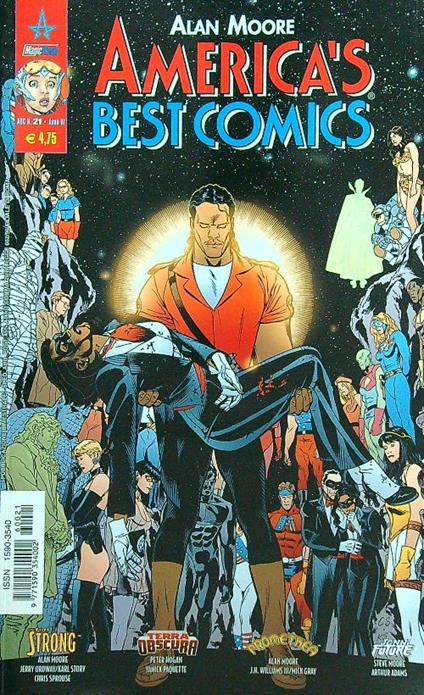 Americàs best comics 21 - Alan Moore - copertina