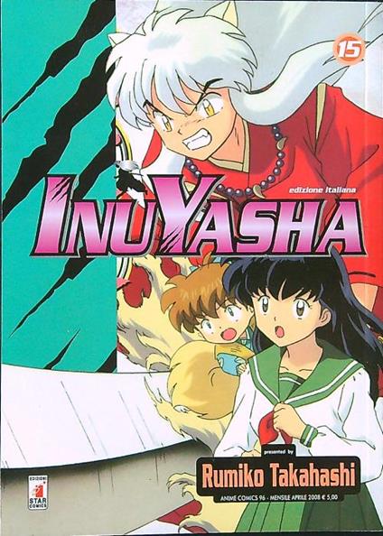 Inuyasha vol 15 - Rumiko Takahashi - copertina