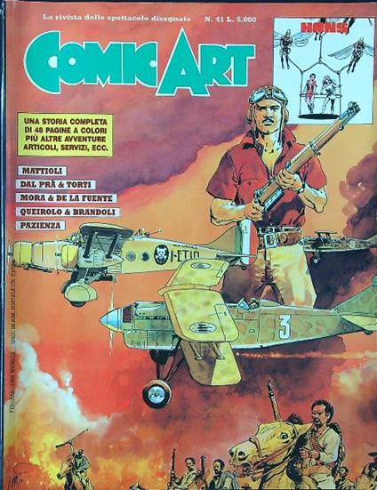 Comic Art n. 41/febbraio 1988 - copertina