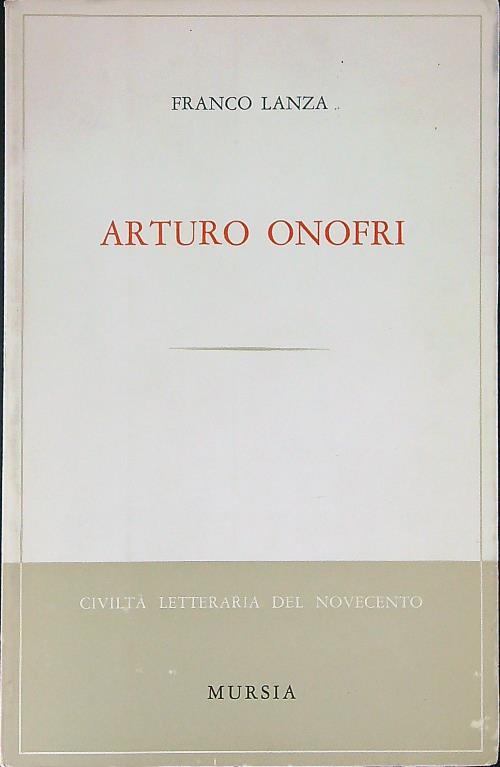 Arturo Onofri