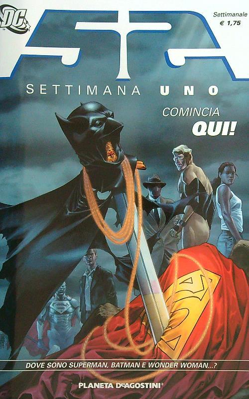DC Comics 52 dal n. 1 al 52 - mancano 38-39-41-42-46