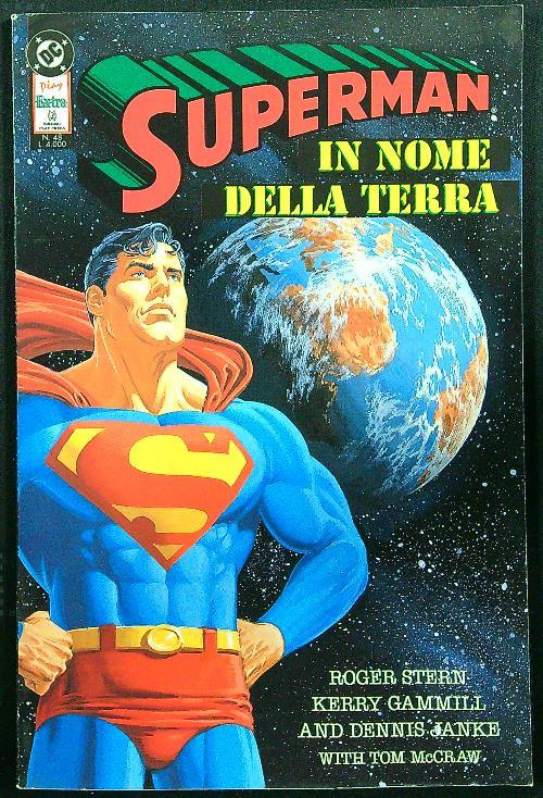 Superman in nome della terra - copertina