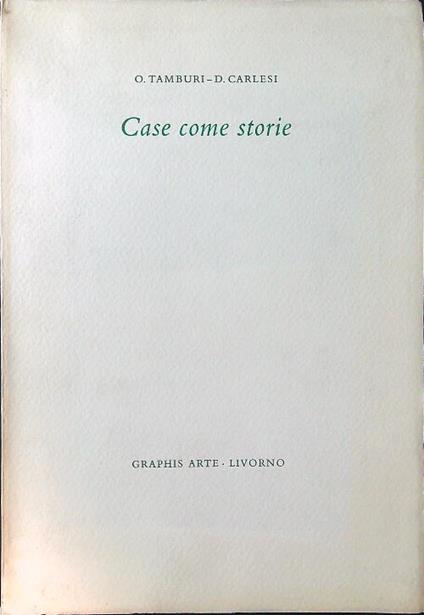 Case come storie - Tamburi - copertina