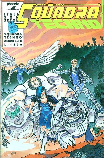 Squadra techno 1 di 4 - copertina