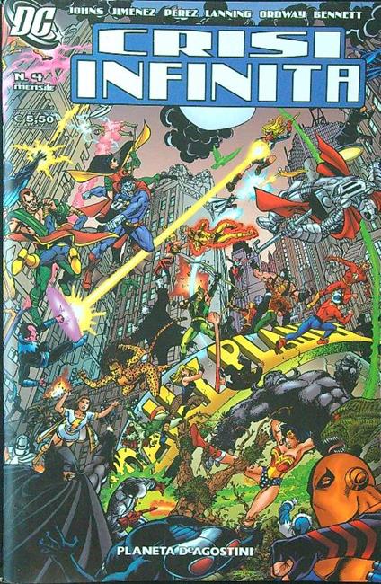 Crisi infinita n. 4 - copertina