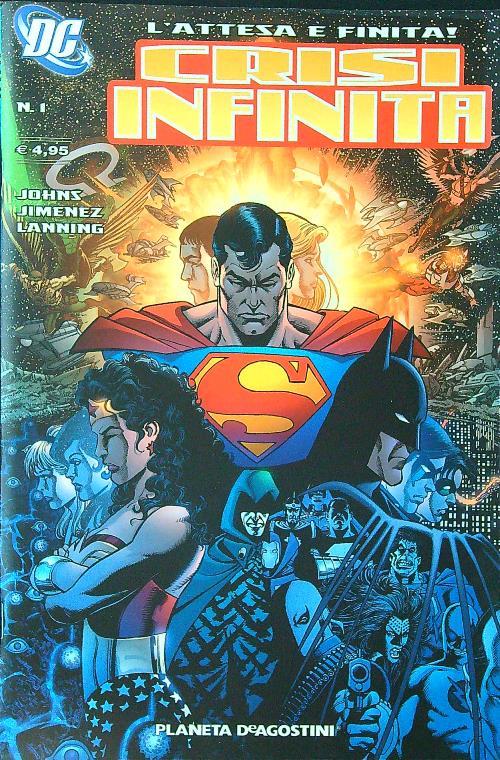 Crisi infinita n. 1 - copertina