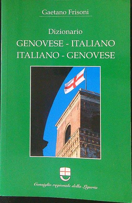 Genovese - Italiano Italiano - Genovese - Gaetano Frisoni - copertina
