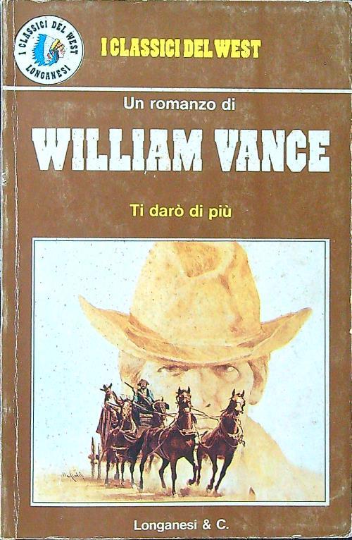 Ti darò di più - William Vance - copertina