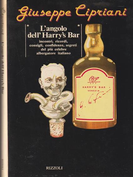 L' angolo dell'Harry's bar - Giuseppe Cipriani - copertina