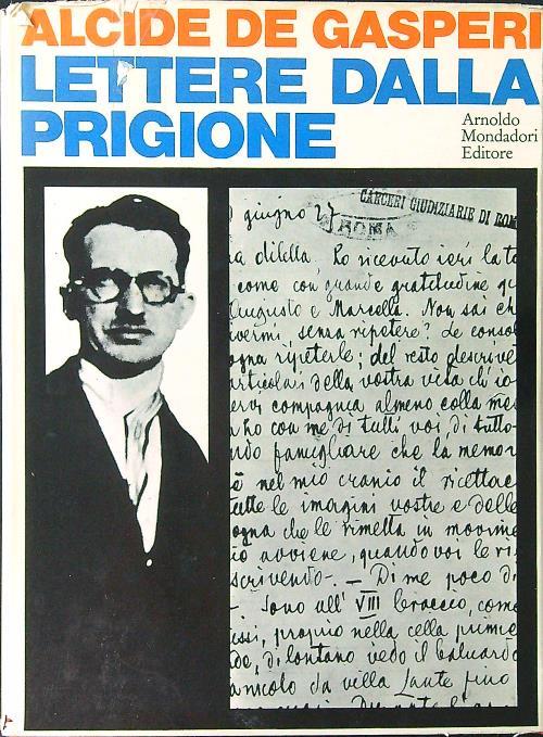 Lettere dalla prigione - Alcide De Gasperi - copertina