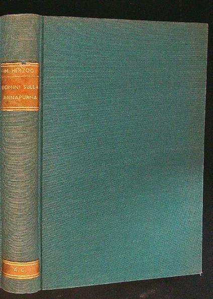 Uomini sulla Annapurna - Maurice Herzog - copertina