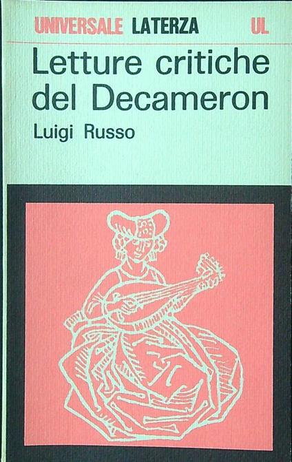 Letture critiche del Decameron - Luigi Russo - copertina