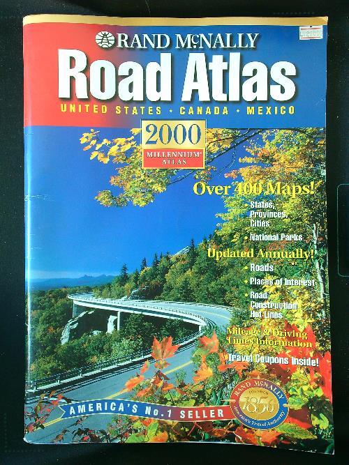 Road Atlas. United States Canada Mexico