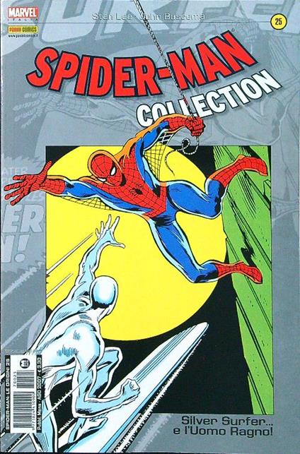 Spider-Man collection 25 Silver surfer..e l'uomo ragno! - copertina