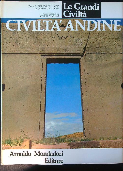 Civiltà andine - Guidoni - copertina