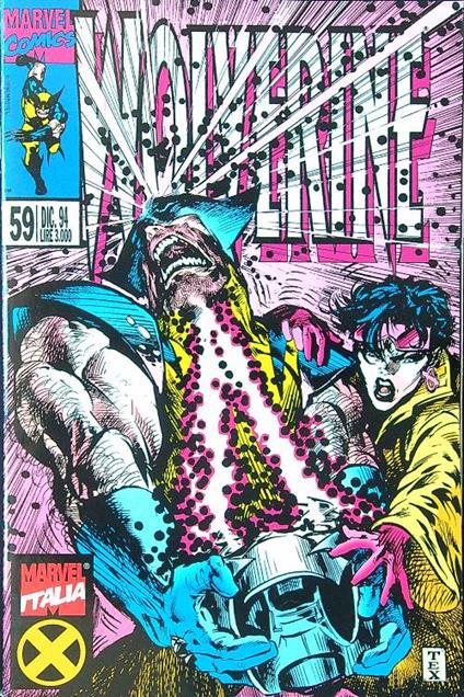Wolverine n. 59/dicembre 1994 - copertina