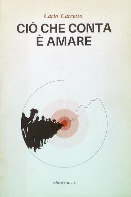 Ciò che conta è amare - Carlo Carretto - copertina