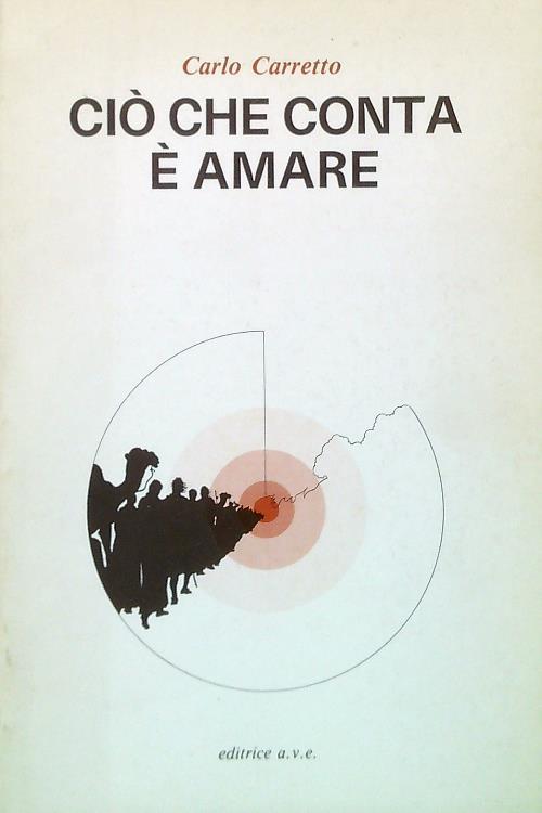 Ciò che conta è amare - Carlo Carretto - copertina