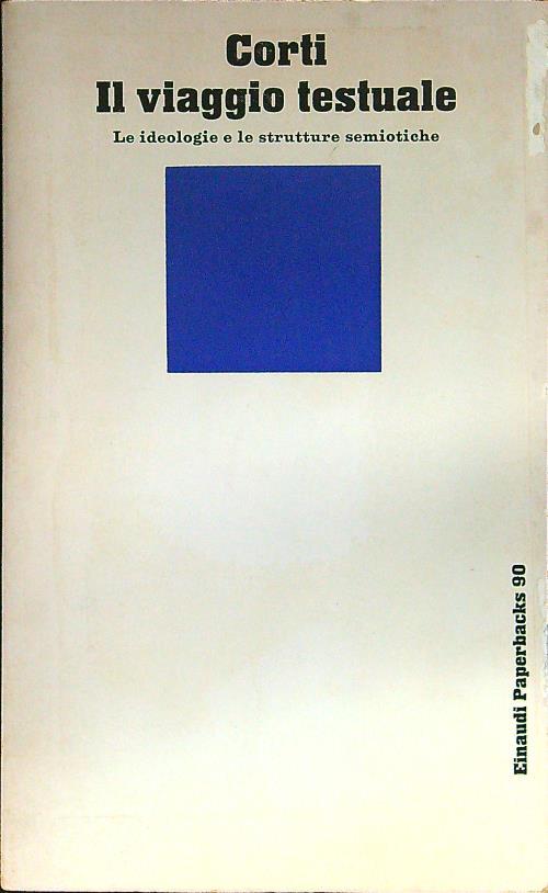 Il viaggio testuale - Corti - copertina