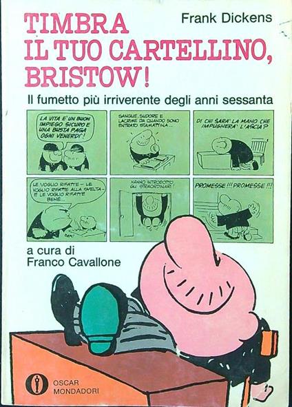 Timbra il tuo cartellino Bristow! - Frank Dickens - copertina