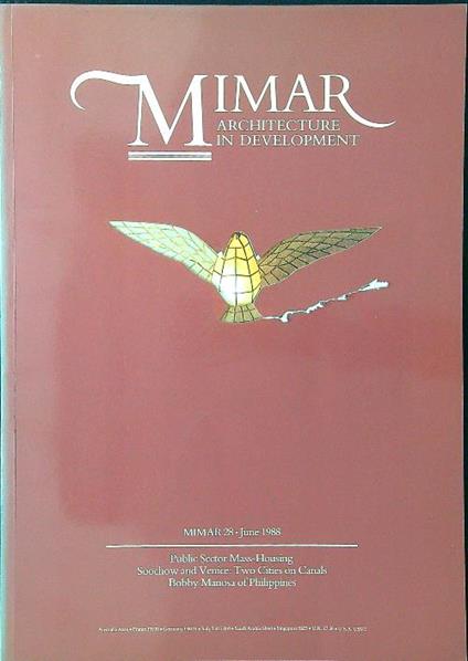 Mimar Architecture in Development n. 28 - copertina