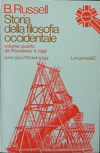 Storia della filosofia occidentale vol. 4 - B. Russell - copertina