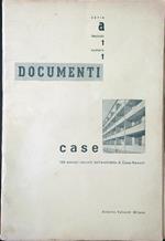 Documenti Case serie A fascicolo 1 numero 1