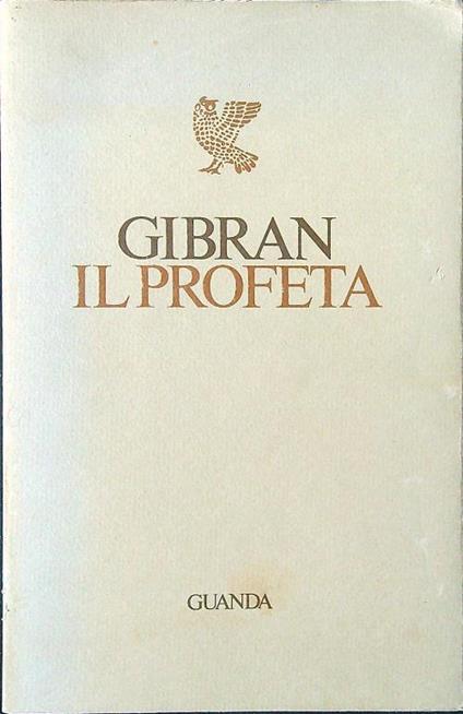 Il profeta - Kahlil Gibran - copertina