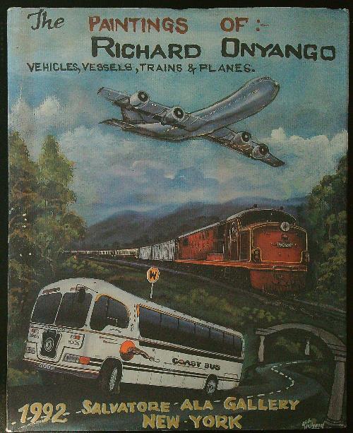 Richard Onyango 1992. The African way of painting - copertina