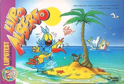 Lupo Alberto n. 110/agosto 1994 - Silver - copertina
