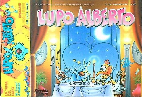 Lupo Alberto n. 104/febbraio 1994 - Silver - copertina