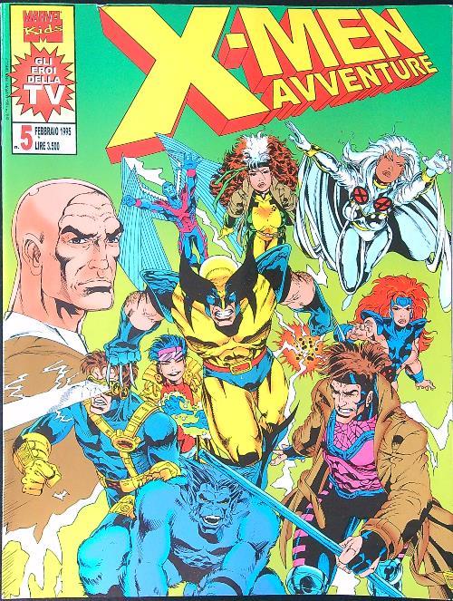 X-Men avventure n. 5/febbraio 1995 - copertina